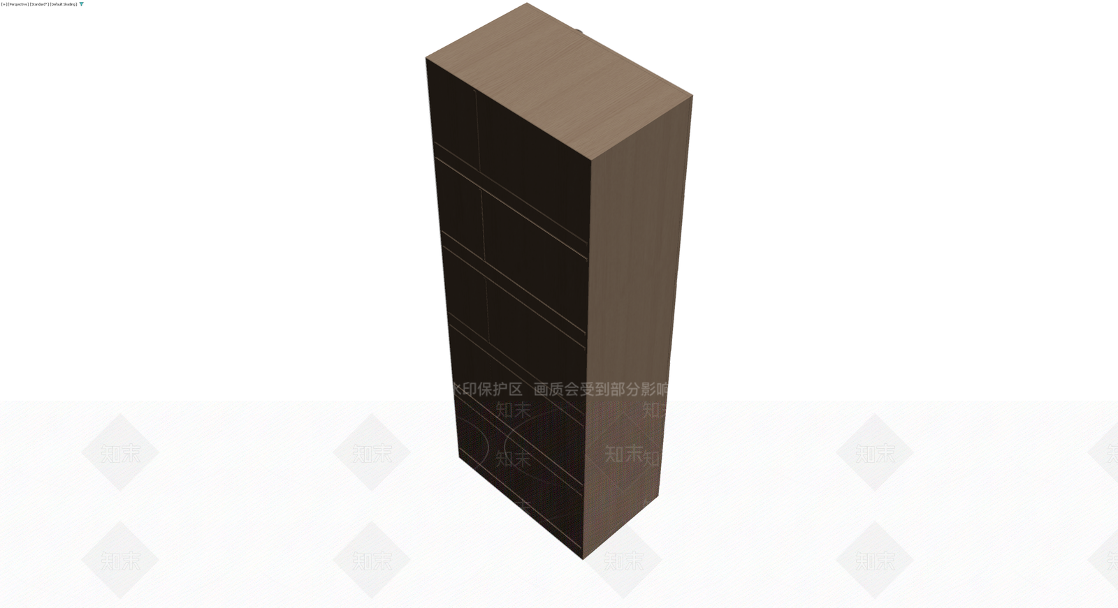 木质组合收纳柜3D模型下载【ID:1229911776】