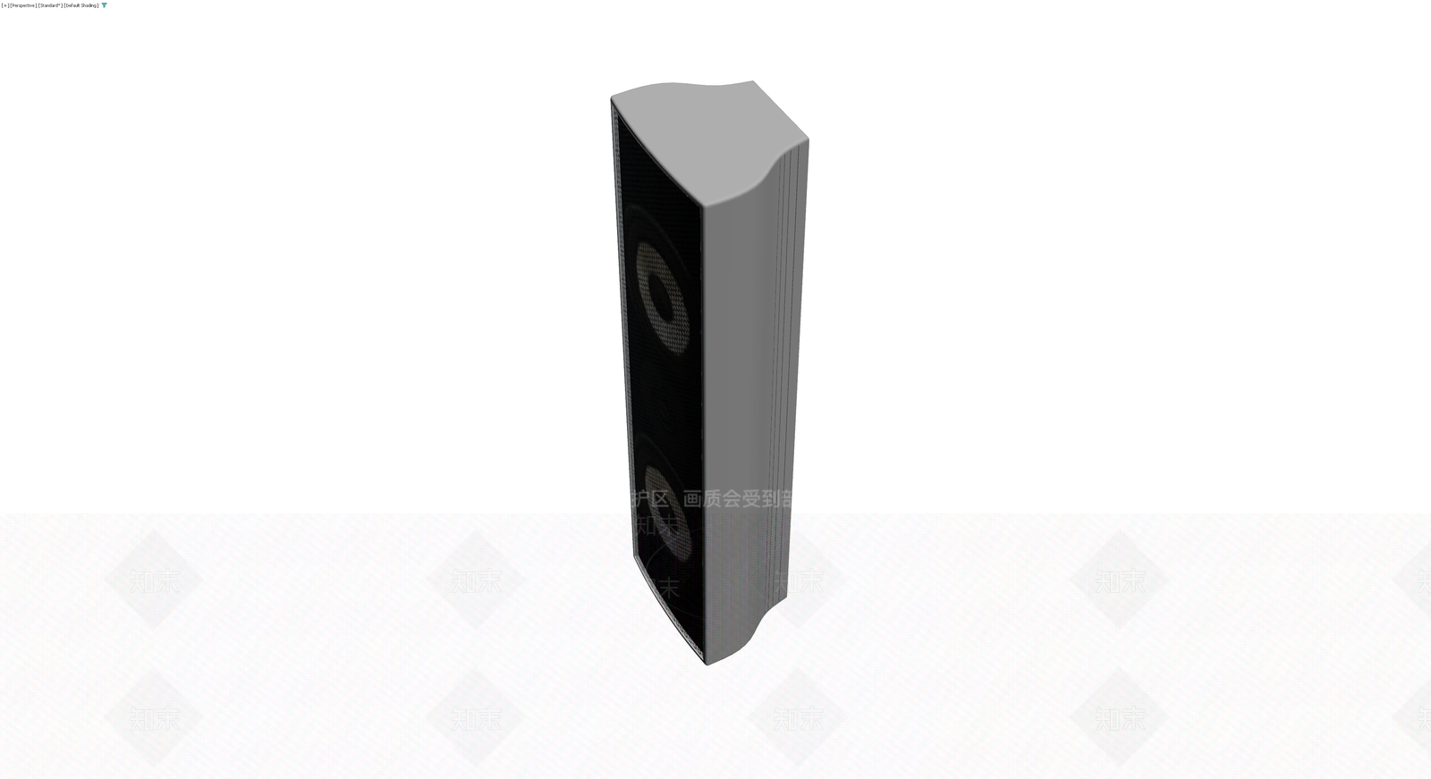 落地音箱模型3D模型下载【ID:1230424559】