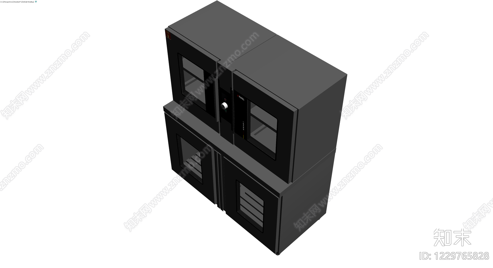 双门消毒柜灰模3D模型下载【ID:1229765828】