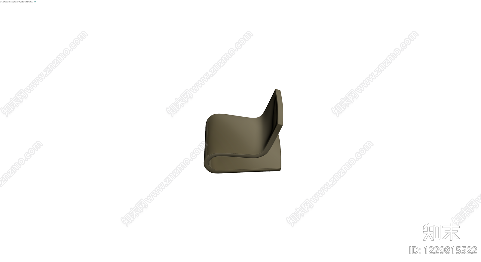 现代风格单人休闲椅3D模型下载【ID:1229815522】