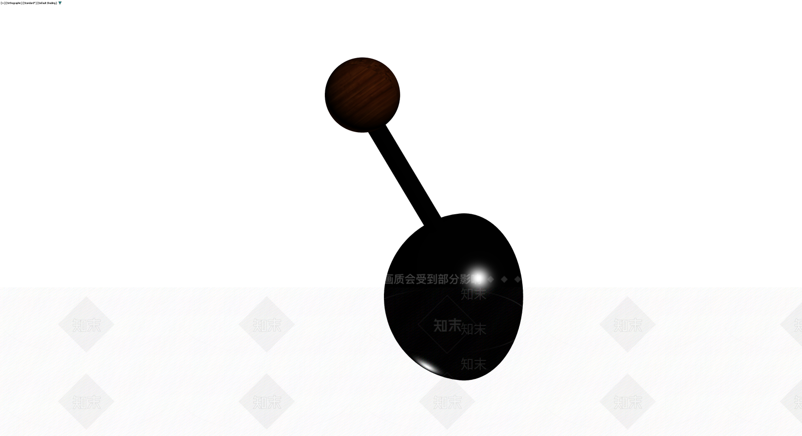 木柄黑色勺具模型3D模型下载【ID:1230153969】