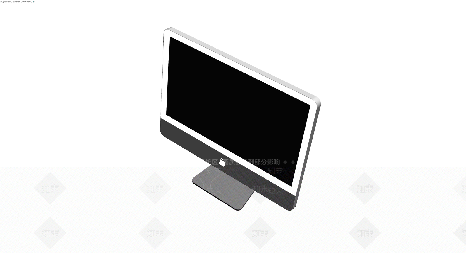 iMac一体机显示器3D模型下载【ID:1230542517】