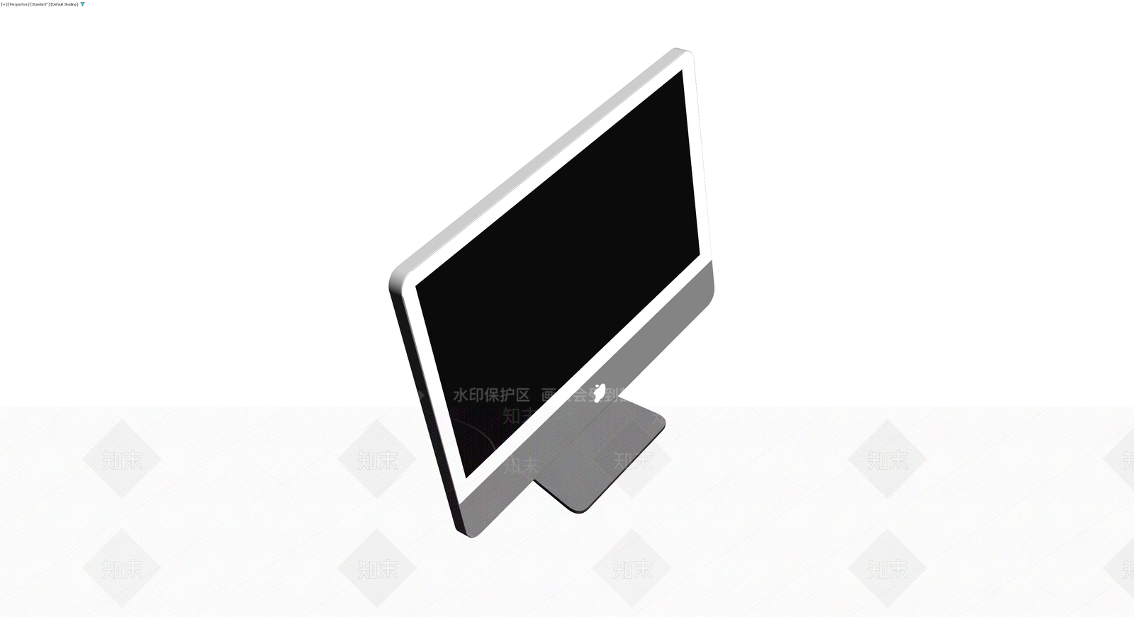 iMac一体机显示器3D模型下载【ID:1230542517】