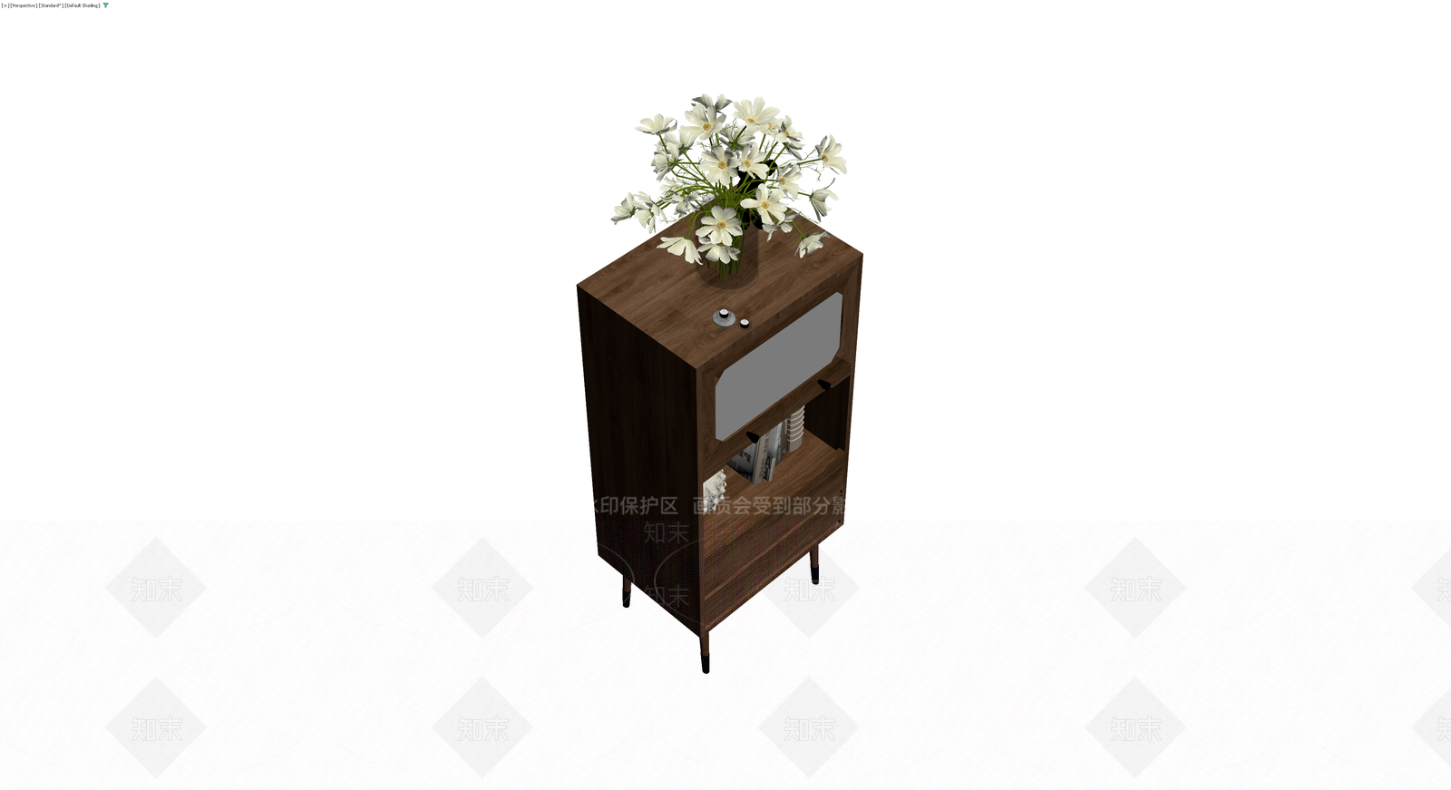 实木电视柜组合3D模型下载【ID:1230712661】