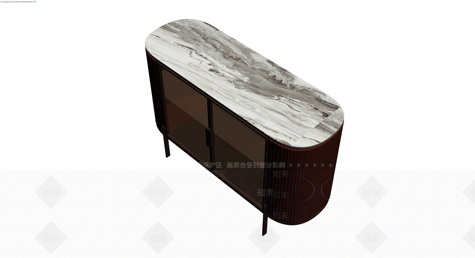 大理石纹柜体家具3D模型下载【ID:1229900582】
