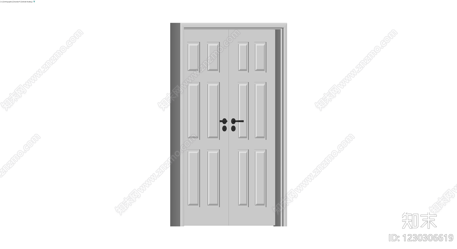 双开门整体模型3D模型下载【ID:1230306619】