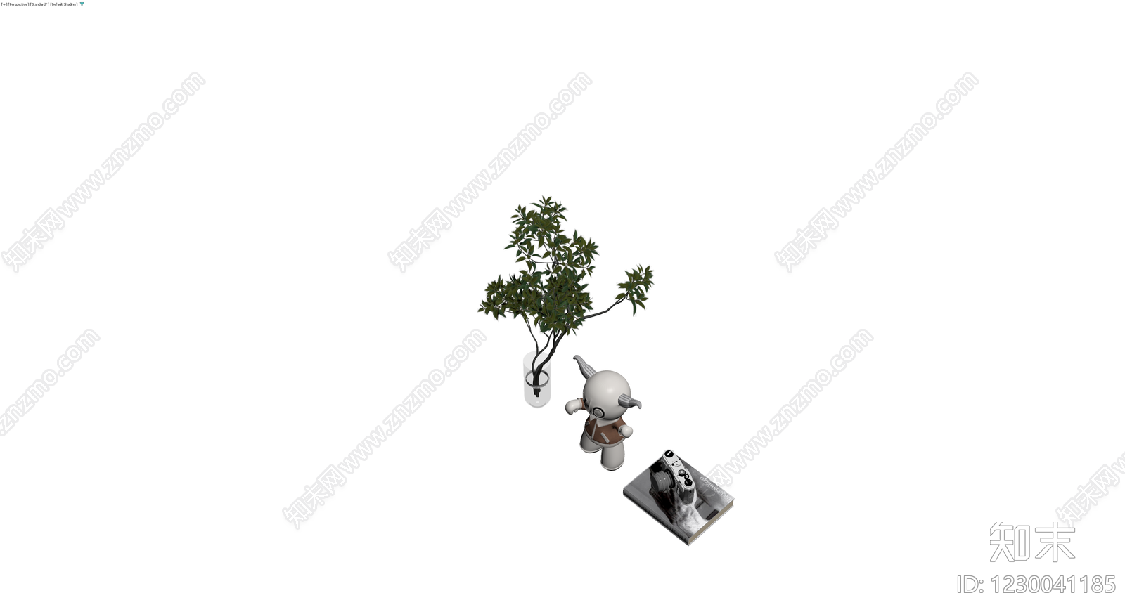 卡通小恶魔摆件组合3D模型下载【ID:1230041185】