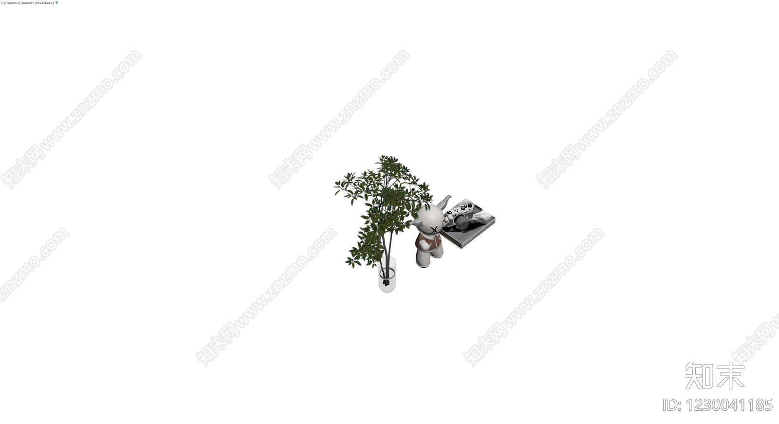 卡通小恶魔摆件组合3D模型下载【ID:1230041185】