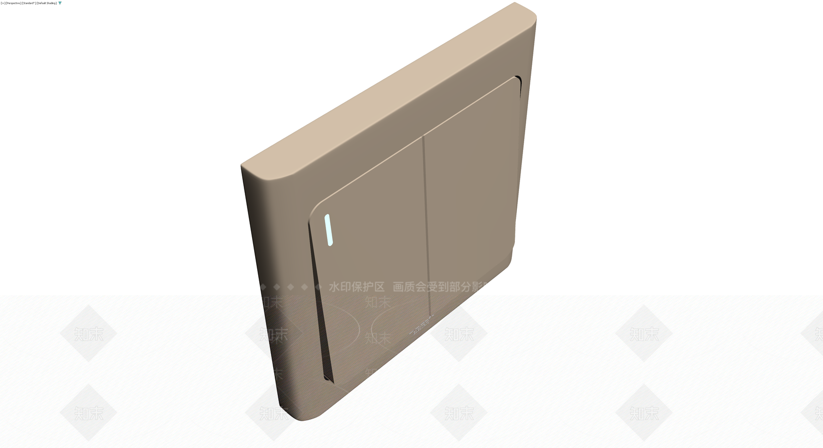 DELIX开关面板组件3D模型下载【ID:1229975253】