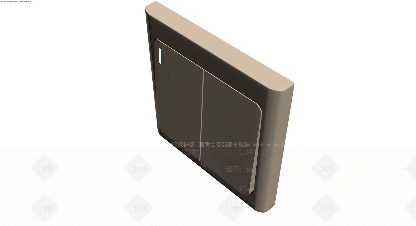DELIX开关面板组件3D模型下载【ID:1229975253】