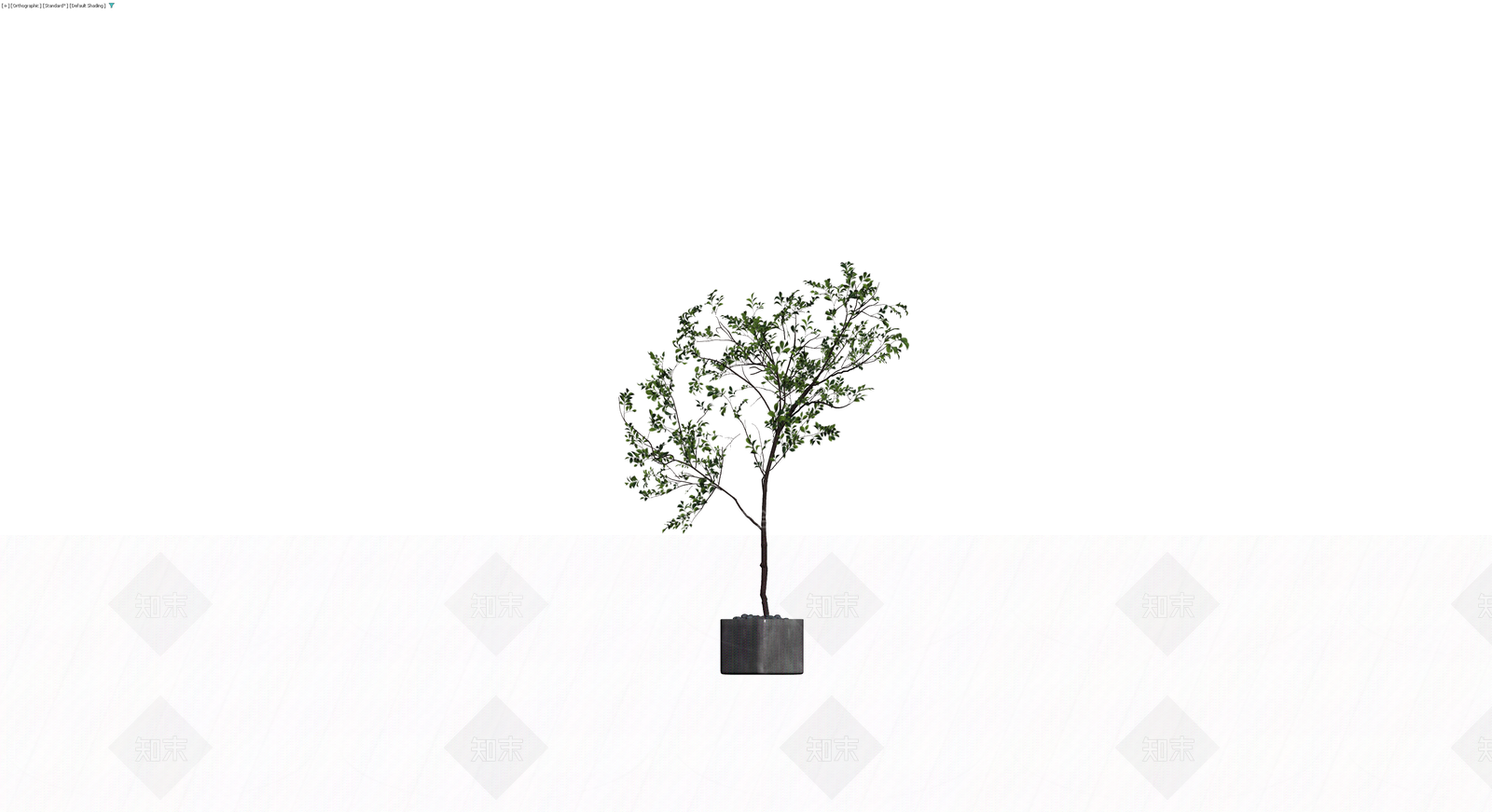 盆栽绿植景观模型3D模型下载【ID:1229628008】