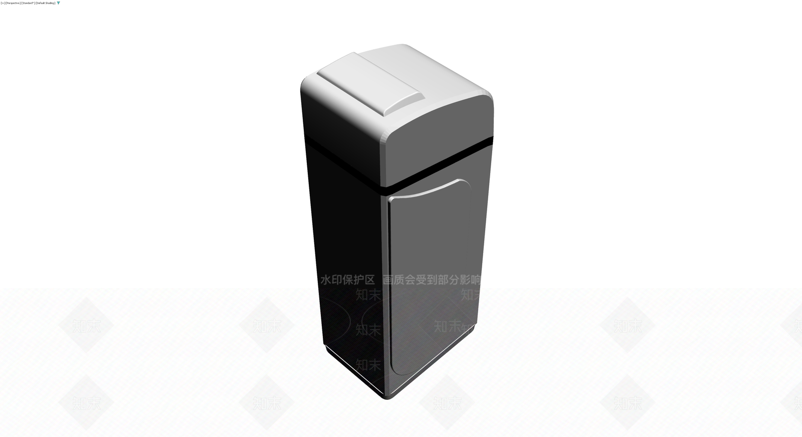 立式智能垃圾桶3D模型下载【ID:1230645276】
