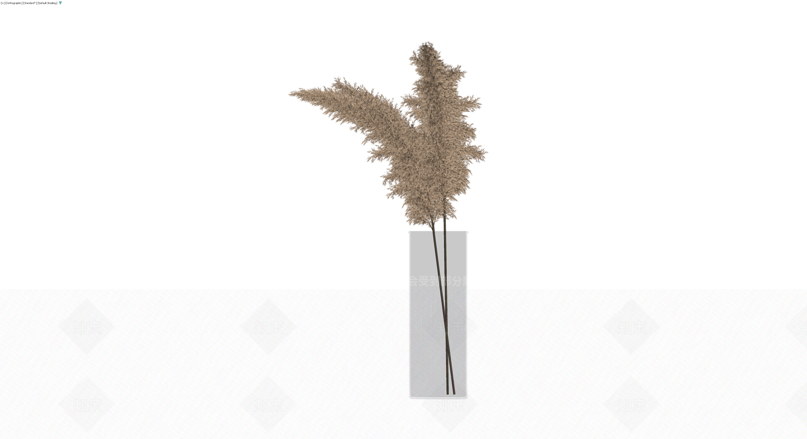 干草植物盆栽模型3D模型下载【ID:1230644735】