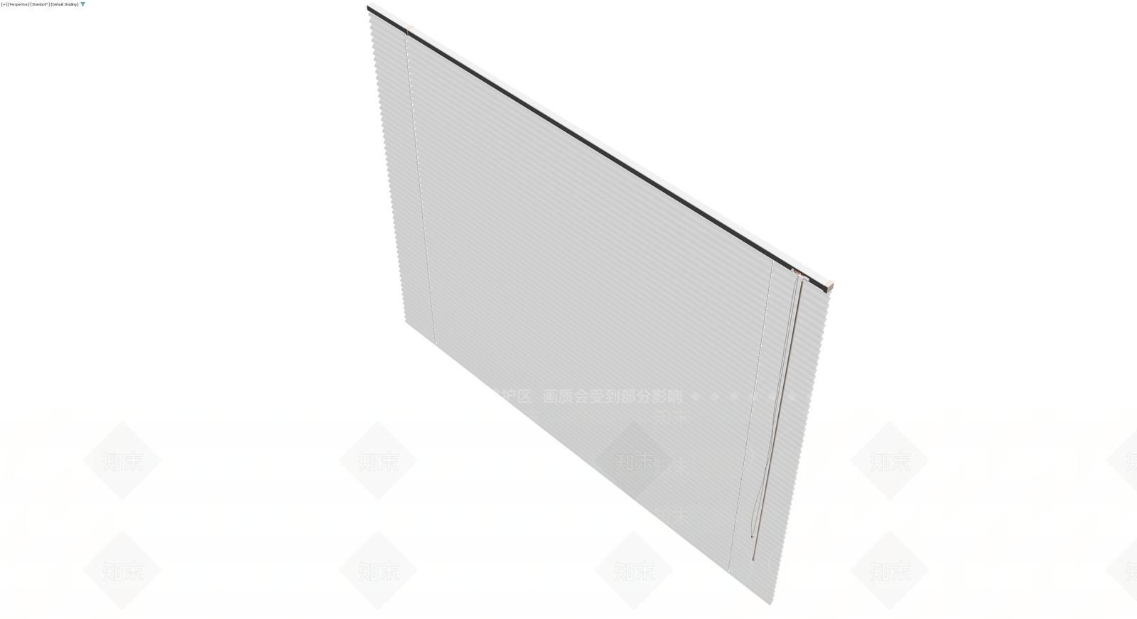 白色百叶窗成品3D模型下载【ID:1230371660】
