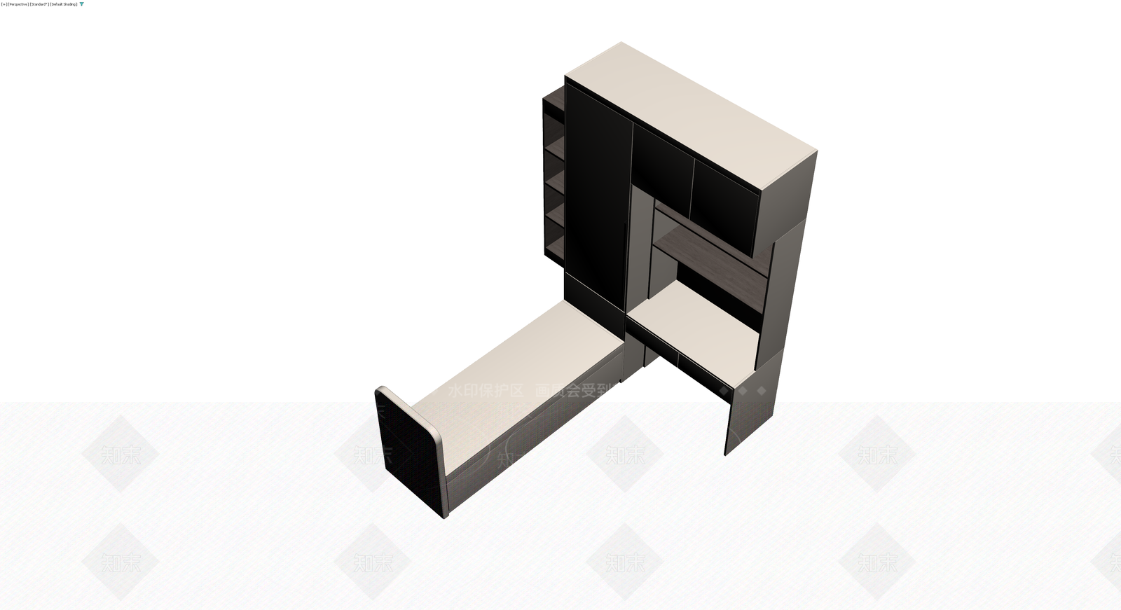 现代组合家具套装3D模型下载【ID:1230643285】