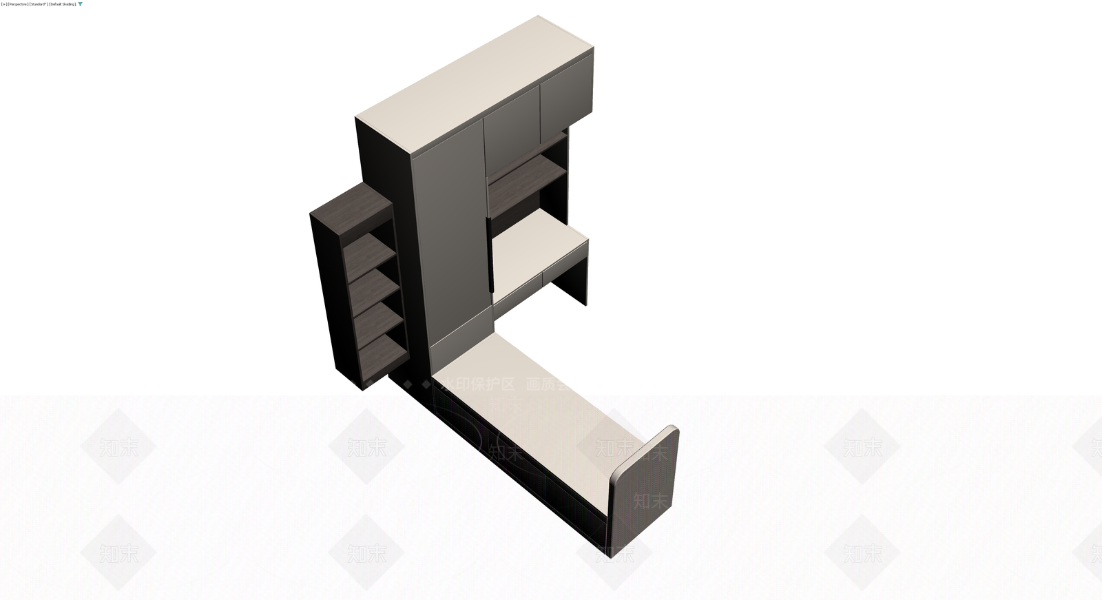 现代组合家具套装3D模型下载【ID:1230643285】