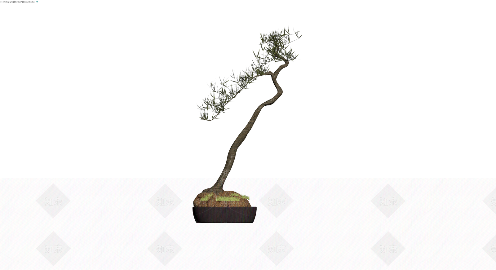 造型盆景盆栽模型3D模型下载【ID:1230098581】