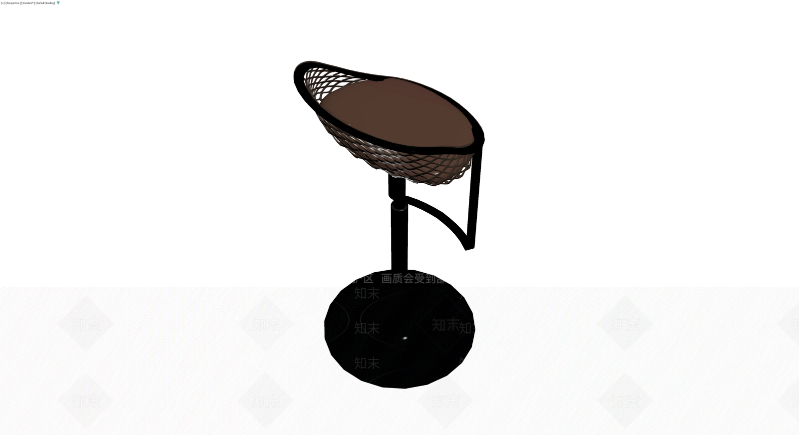金属网格高脚凳3D模型下载【ID:1230460086】