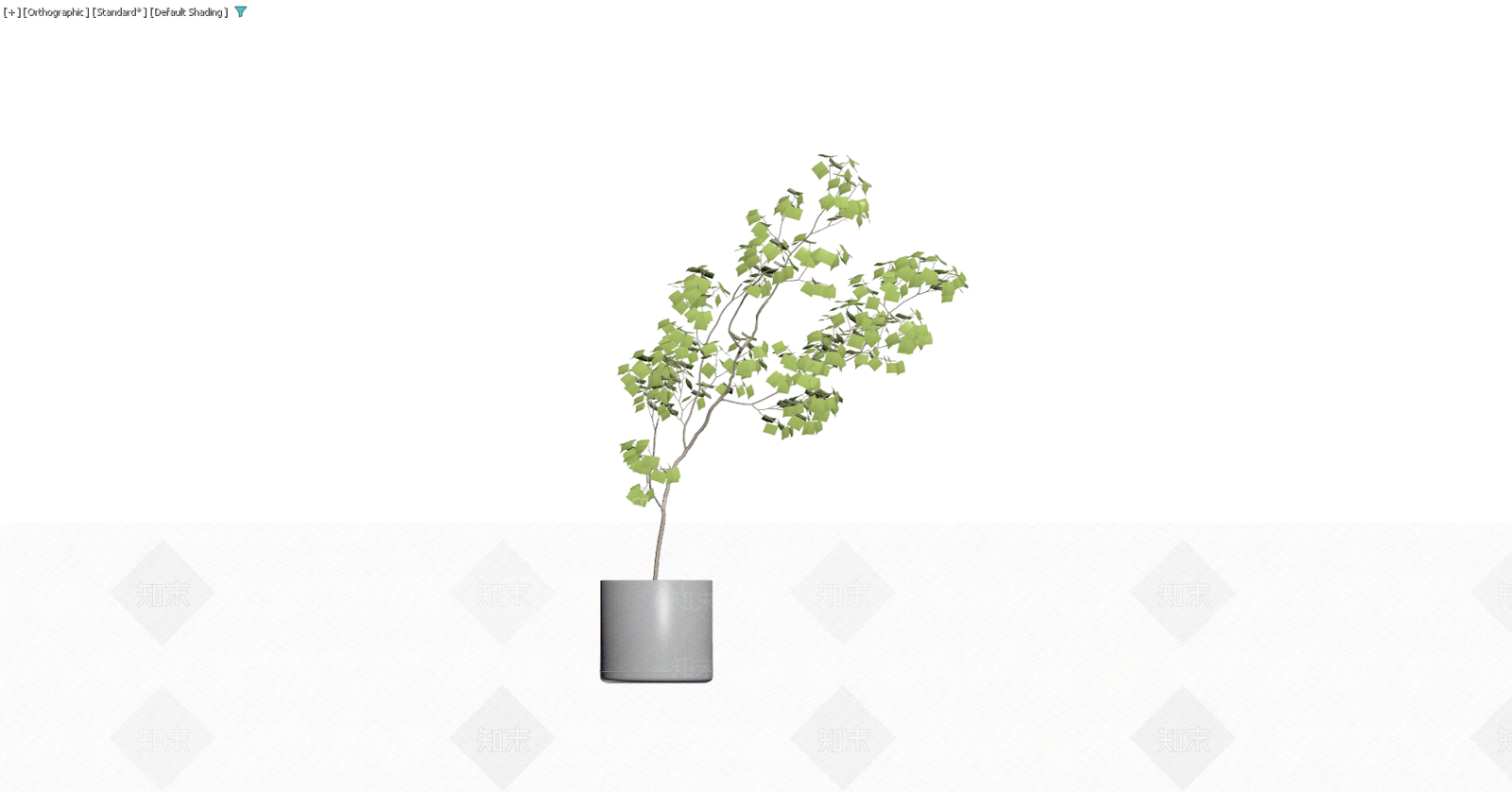 带盆绿植盆栽模型3D模型下载【ID:1229582561】