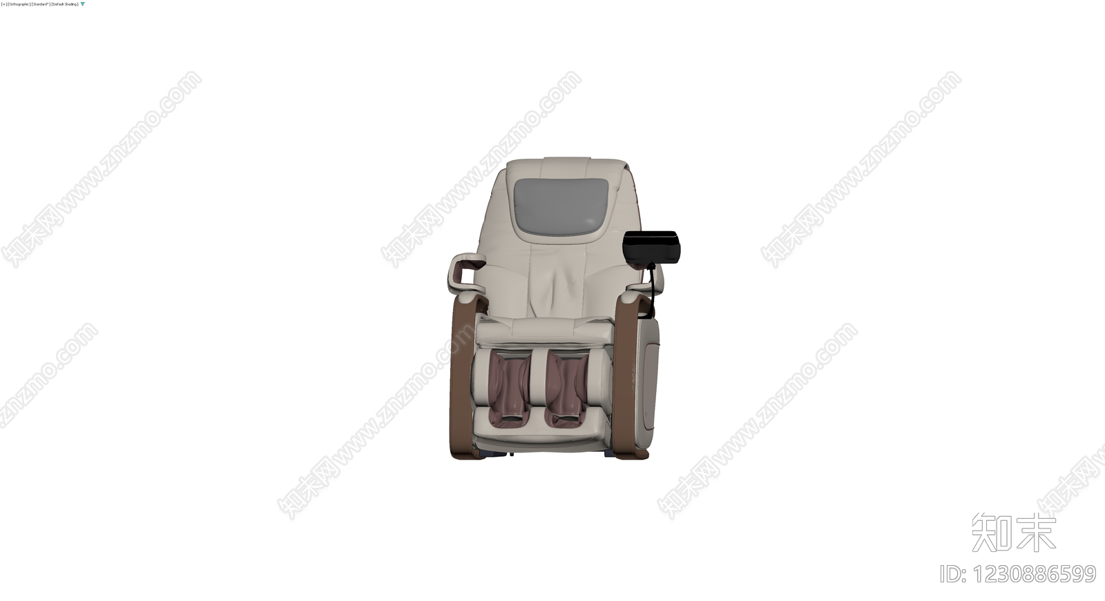 现代多功能按摩椅3D模型下载【ID:1230886599】