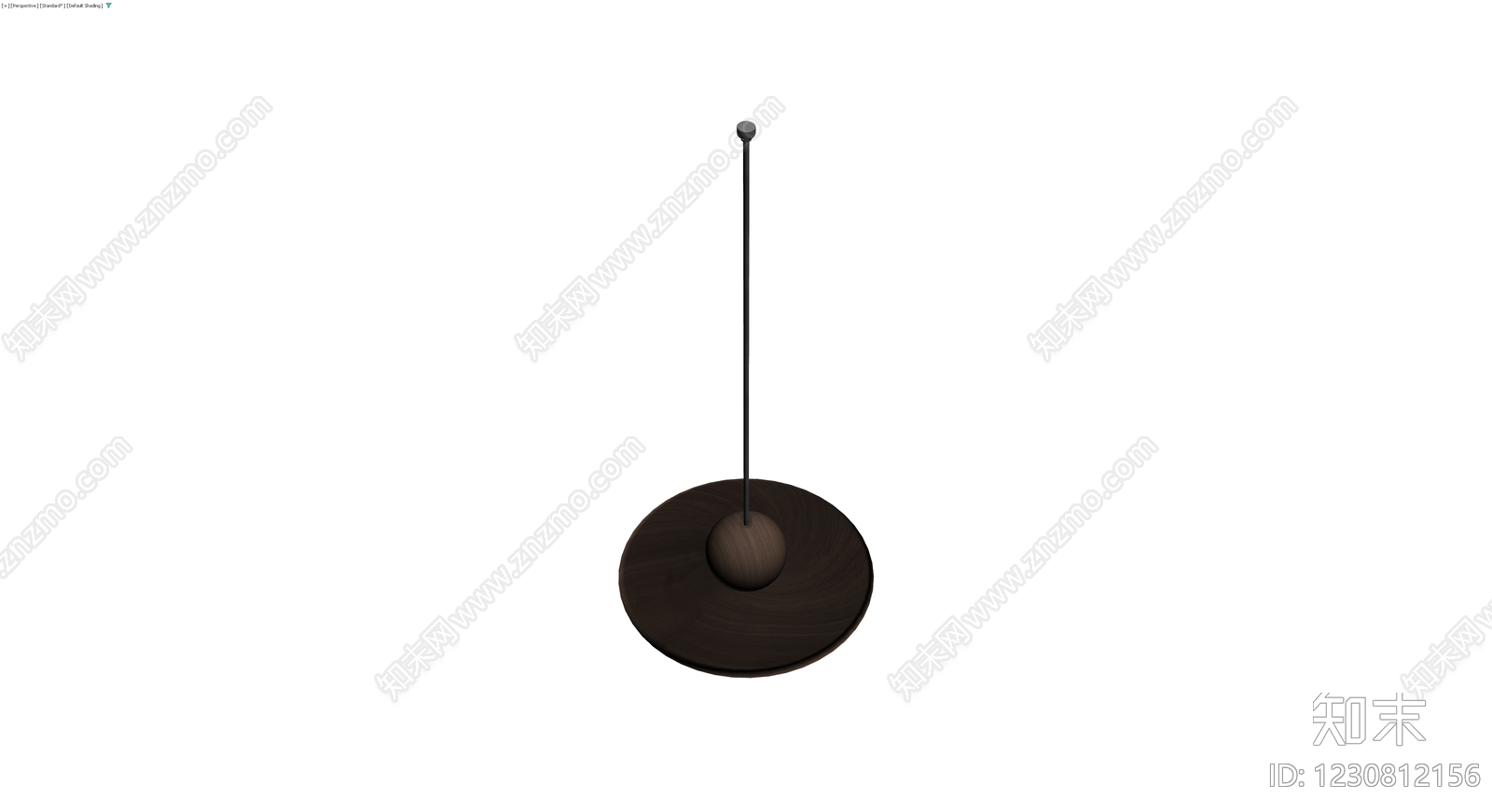 现代木质吊灯3D模型下载【ID:1230812156】
