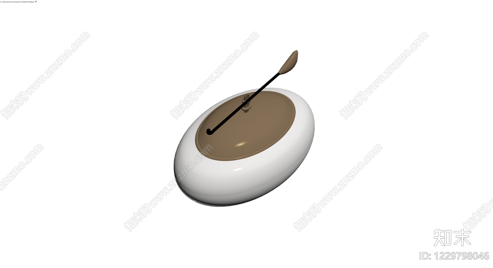 复古风格白色台灯3D模型下载【ID:1229798046】