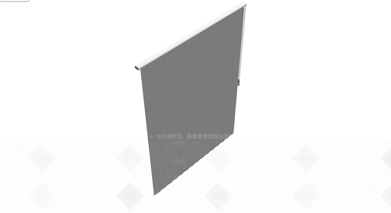 垂直帘成品模型3D模型下载【ID:1229976068】