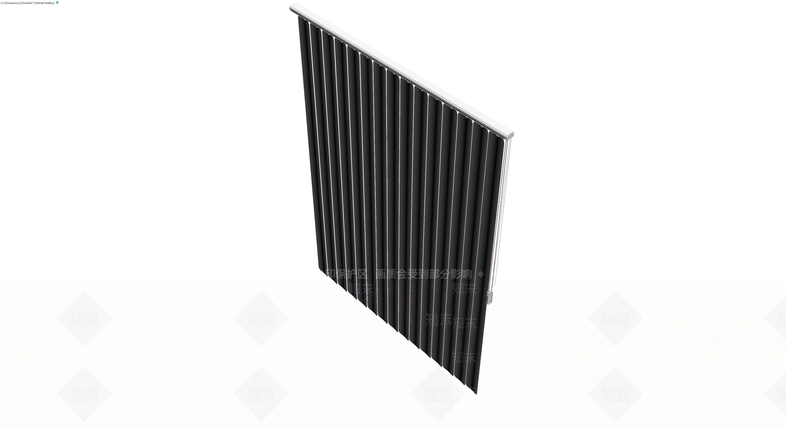 垂直帘成品模型3D模型下载【ID:1229976068】