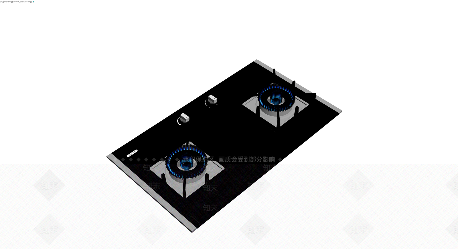 双头燃气灶模型3D模型下载【ID:1230368820】