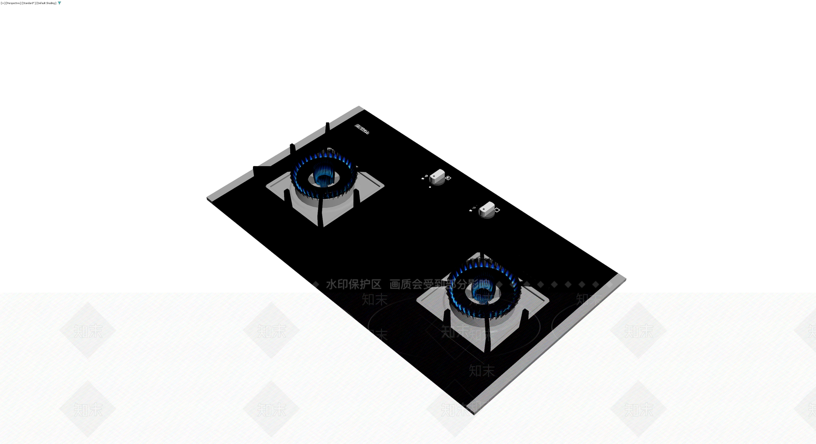 双头燃气灶模型3D模型下载【ID:1230368820】
