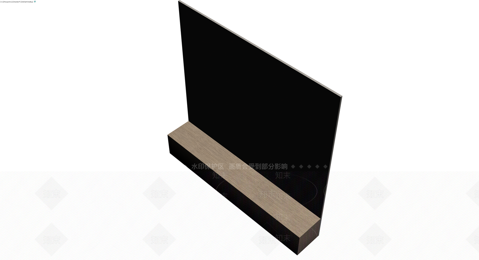 电视墙造型组件3D模型下载【ID:1230787038】