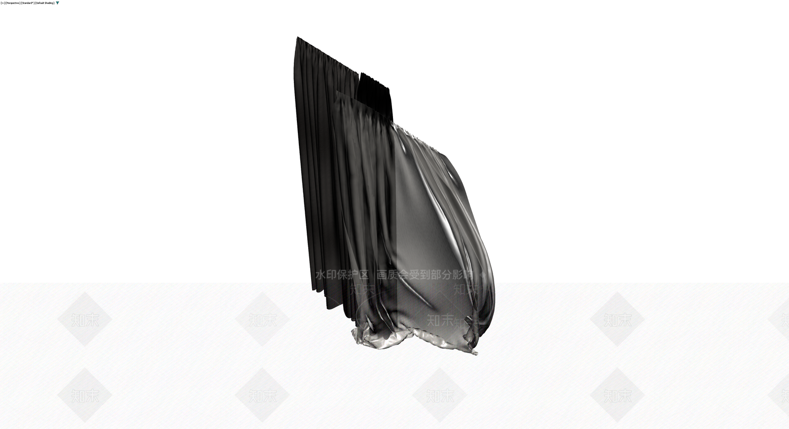 布艺窗帘组合模型3D模型下载【ID:1230137464】