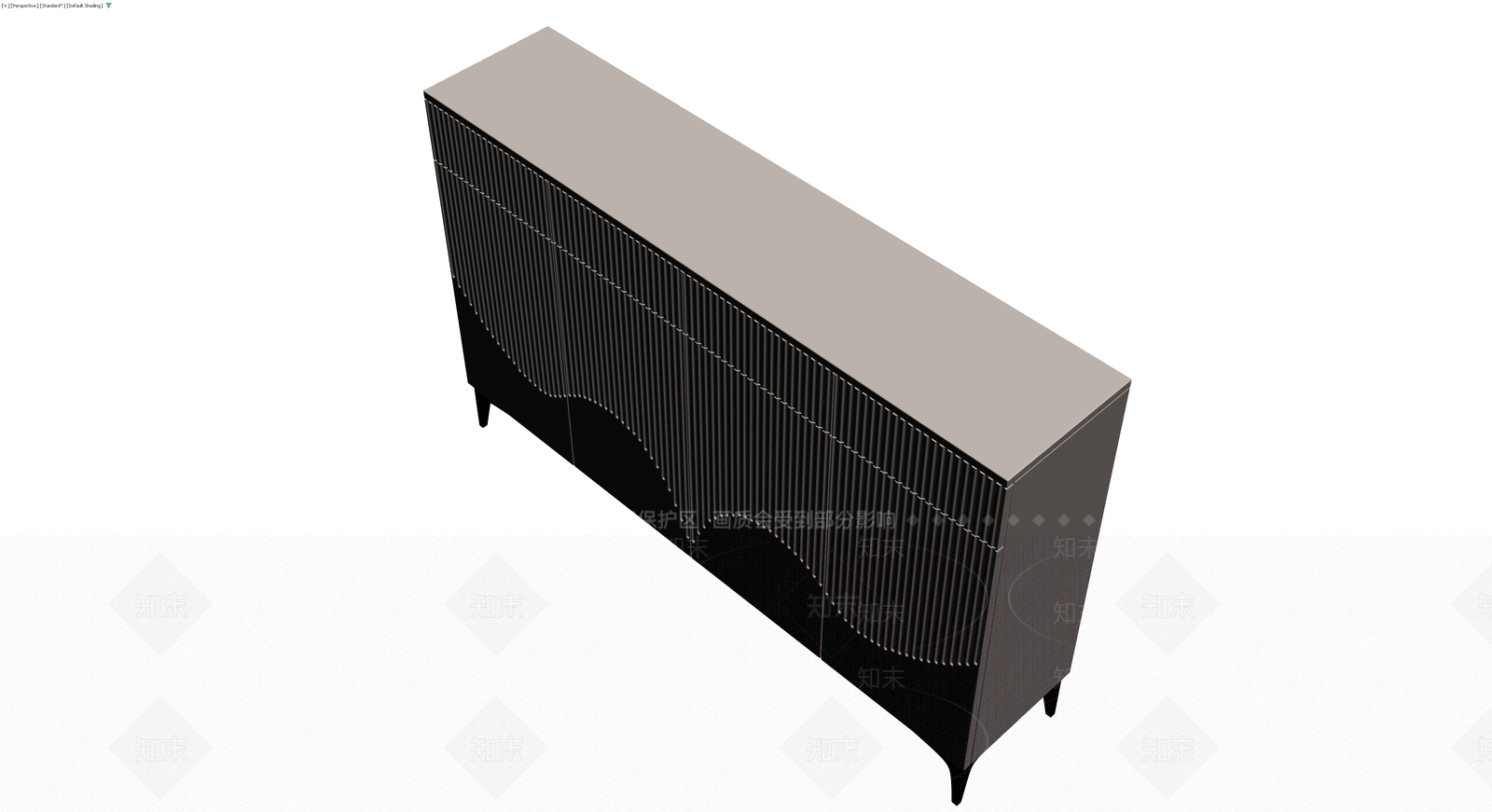 现代风格储物柜3D模型下载【ID:1230024259】