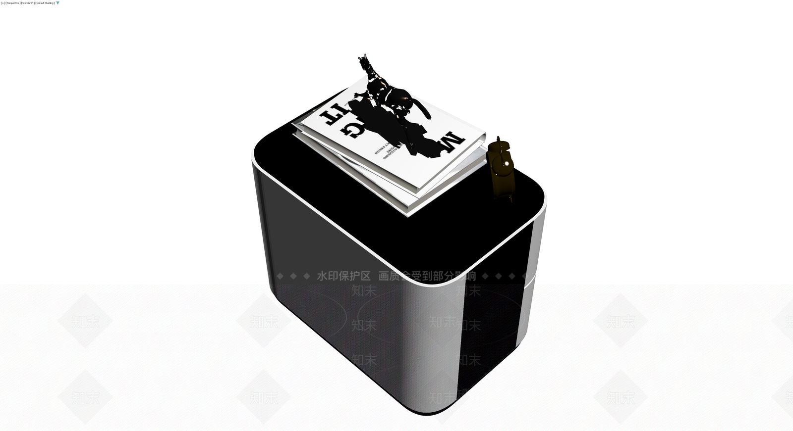 床头柜组合模型3D模型下载【ID:1230166129】