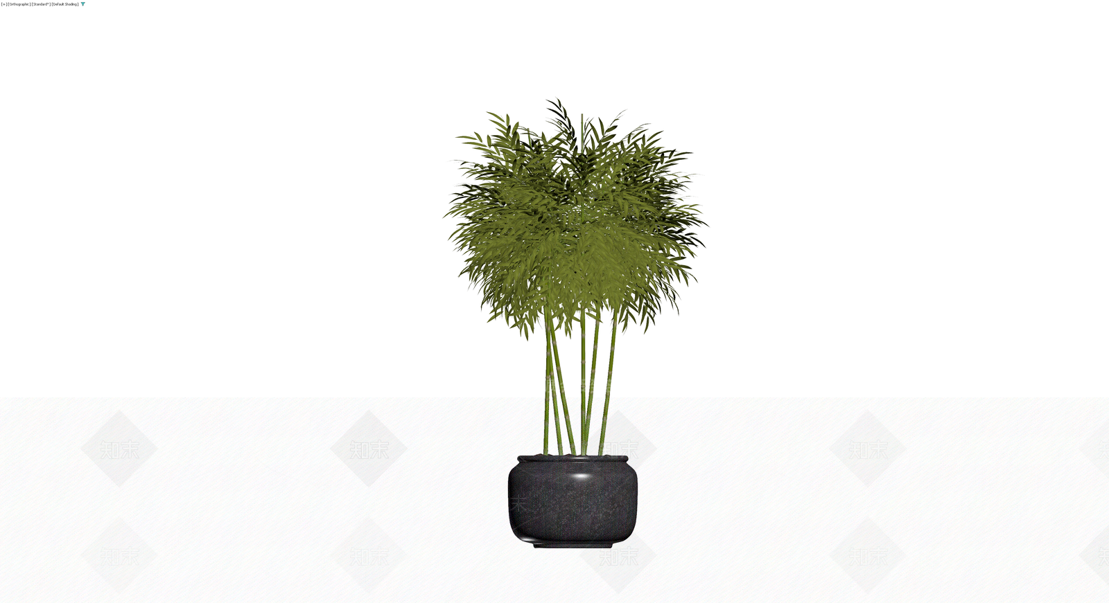 盆栽竹子植物3D模型下载【ID:1229918460】