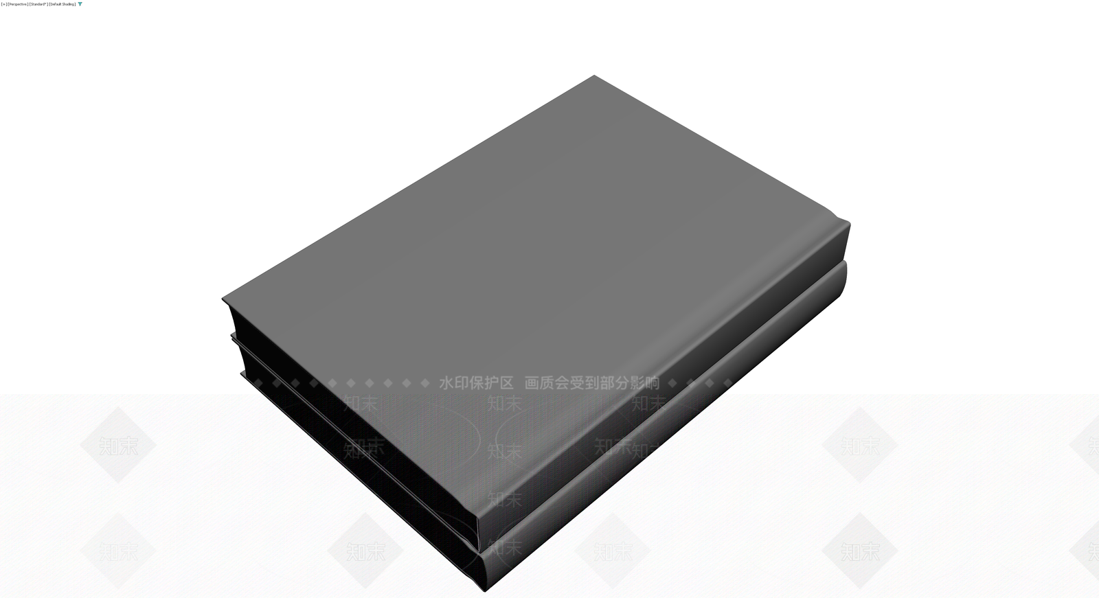 灰色书籍组合模型3D模型下载【ID:1230415771】
