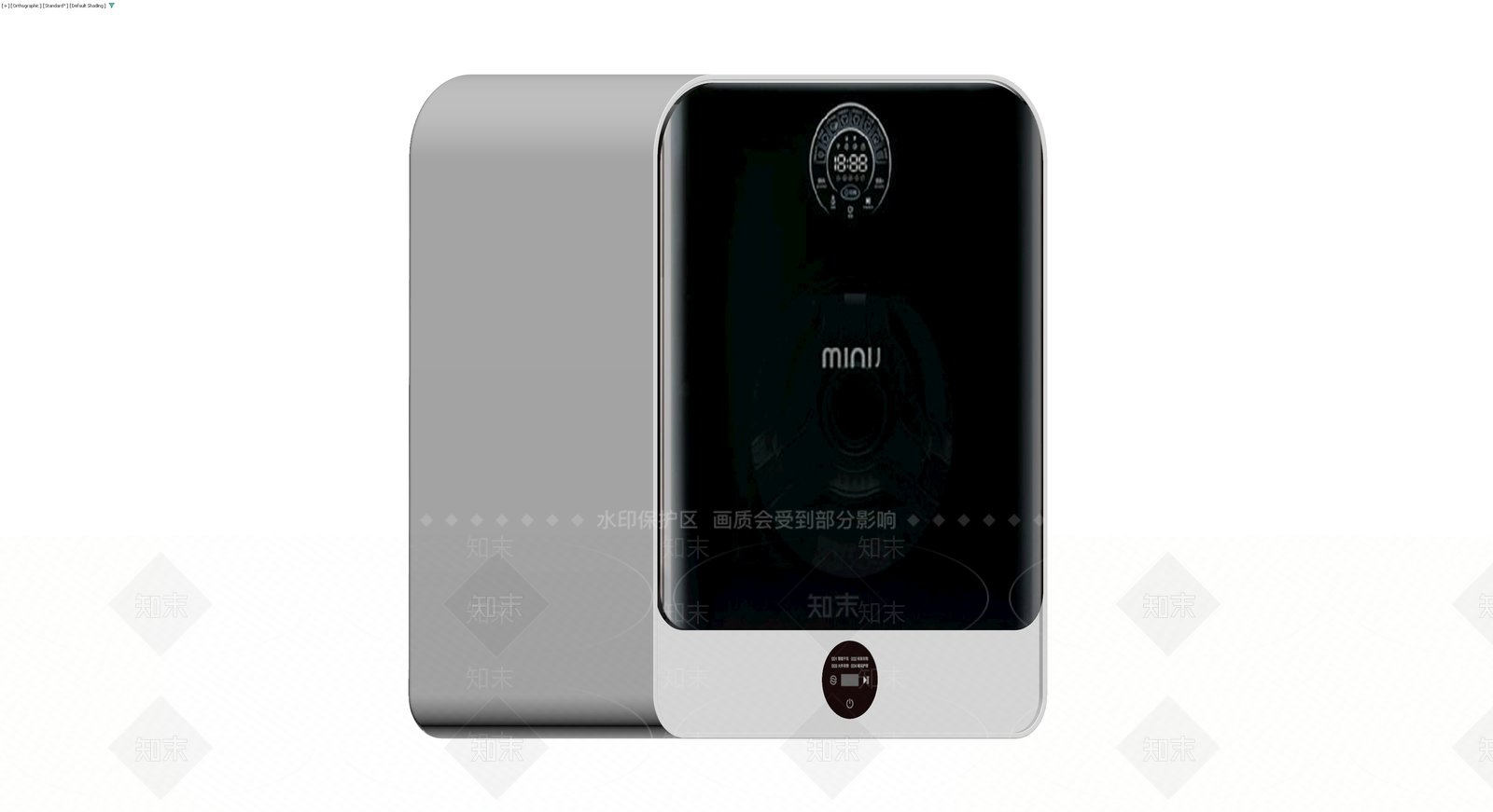 白色智能烘干机3D模型下载【ID:1230320813】