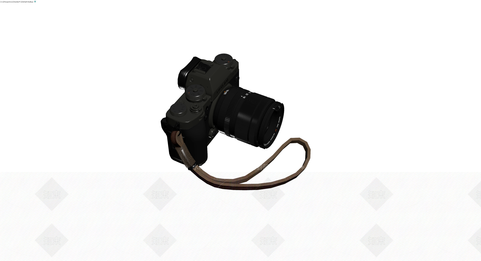 黑色相机带皮腕带3D模型下载【ID:1229657120】