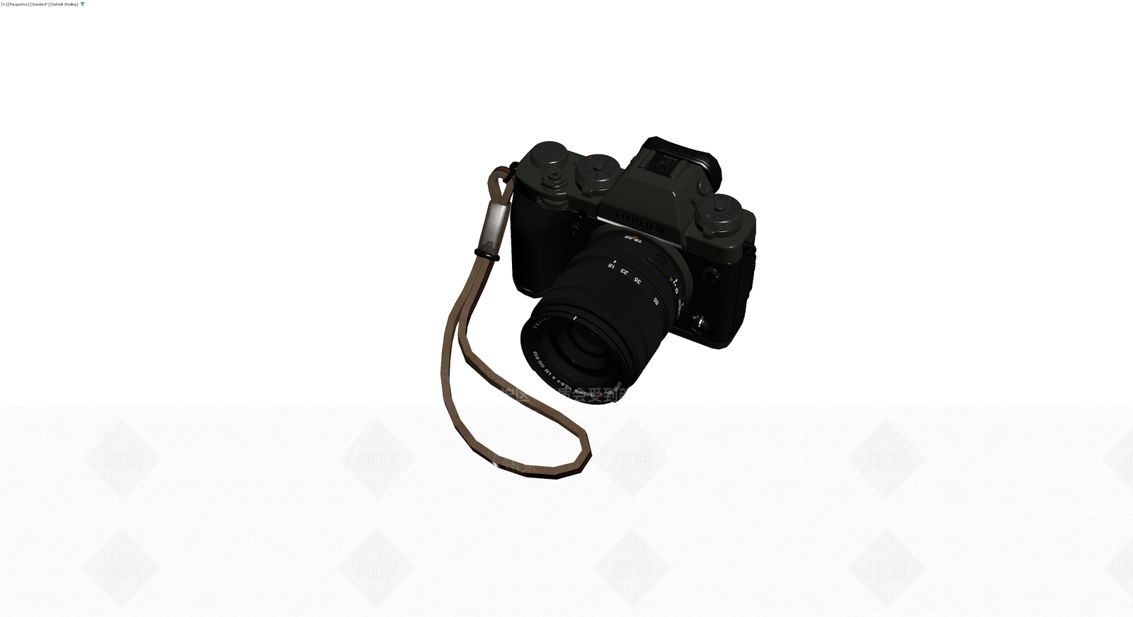 黑色相机带皮腕带3D模型下载【ID:1229657120】