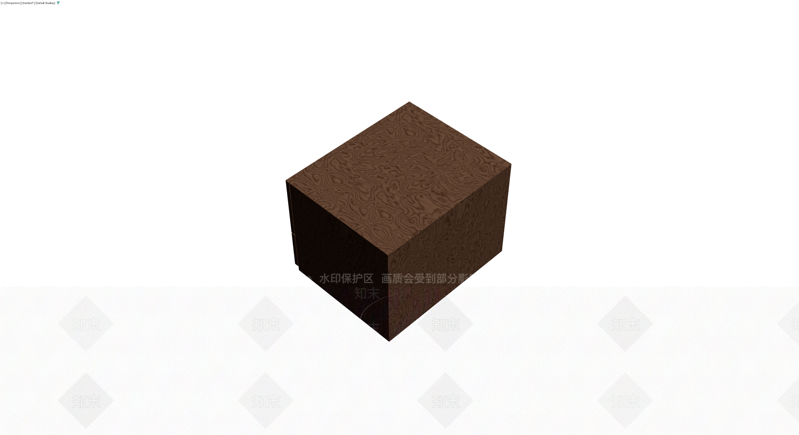 双抽屉木纹床头柜3D模型下载【ID:1230431560】