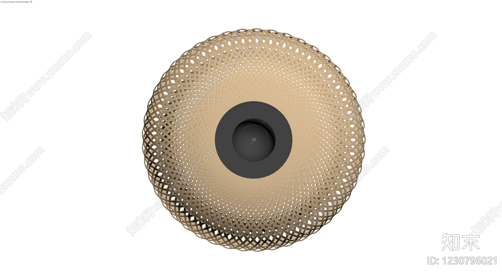 编织纹理吊灯3D模型下载【ID:1230796021】