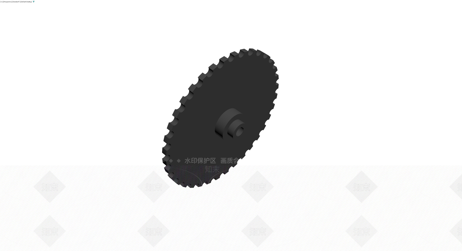 深灰色齿轮传动件3D模型下载【ID:1230570893】