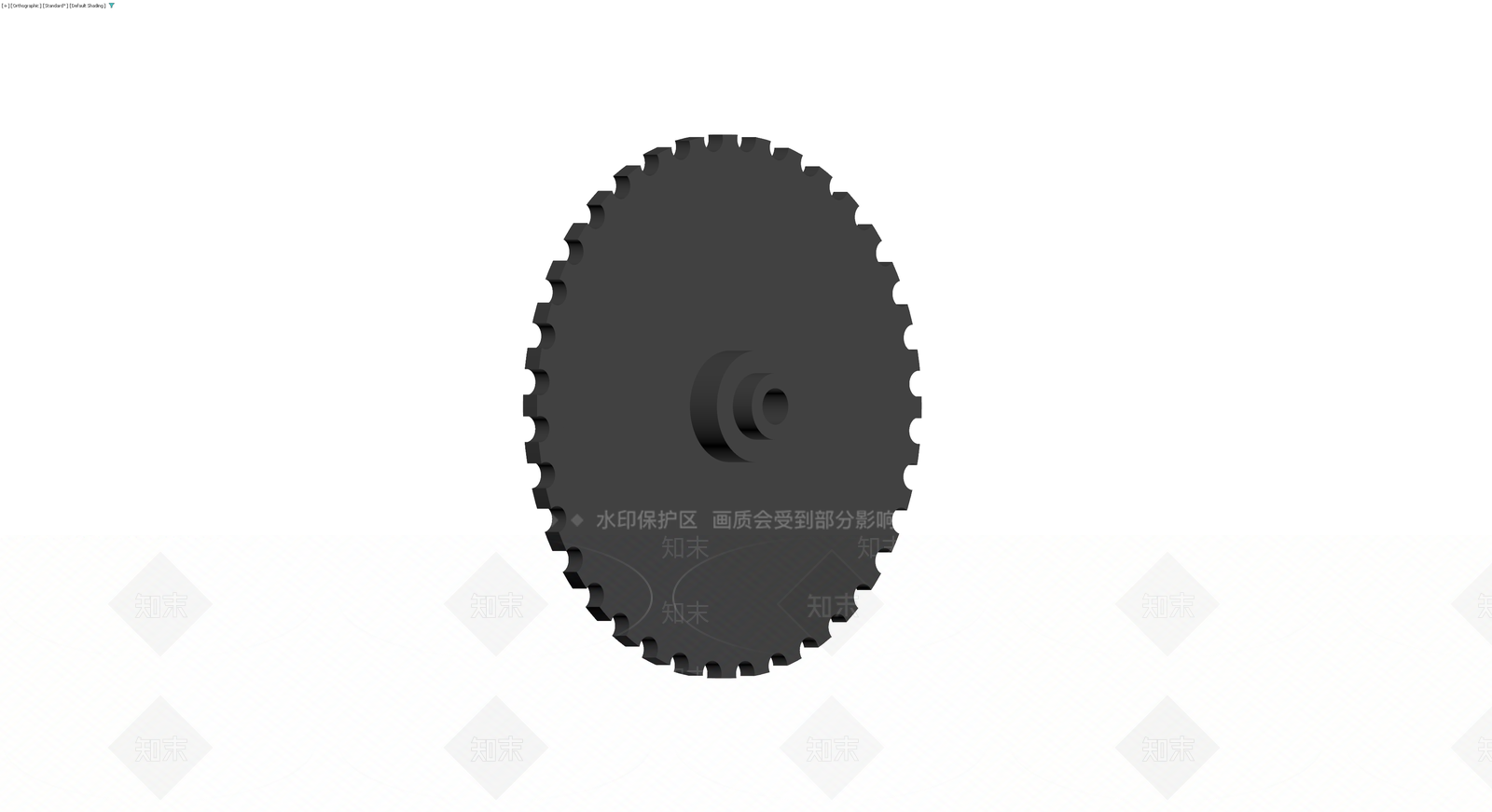 深灰色齿轮传动件3D模型下载【ID:1230570893】