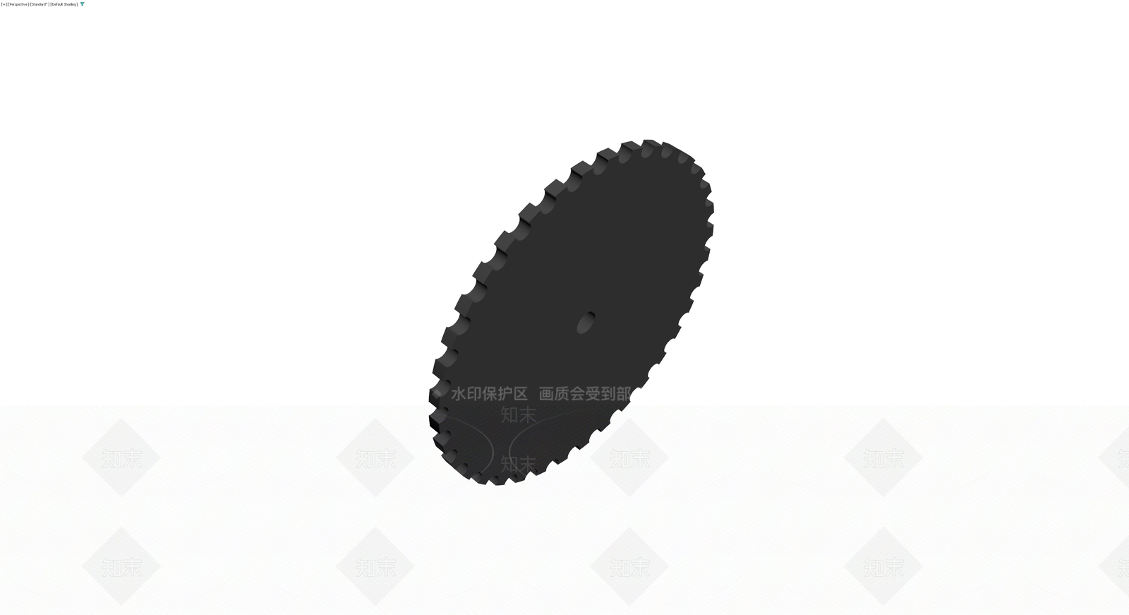 深灰色齿轮传动件3D模型下载【ID:1230570893】