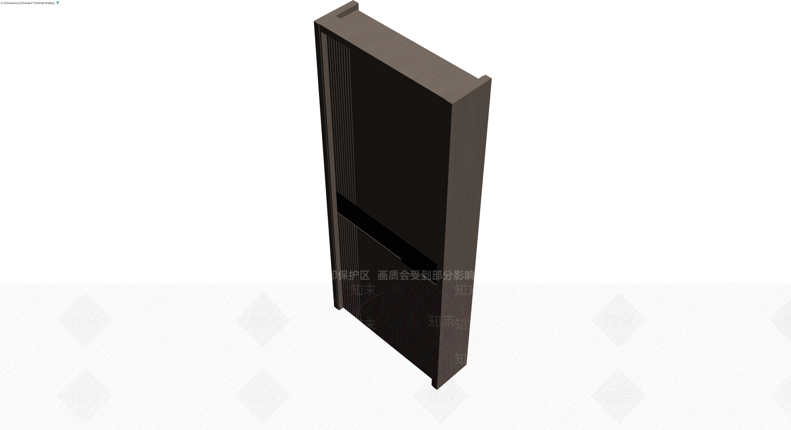 现代风格木质门3D模型下载【ID:1229963481】