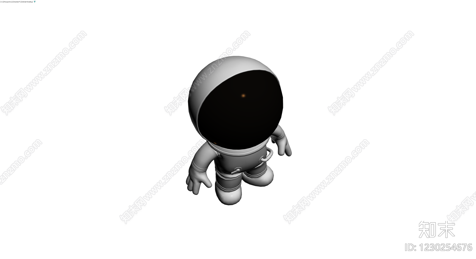 Q版宇航员模型3D模型下载【ID:1230254676】