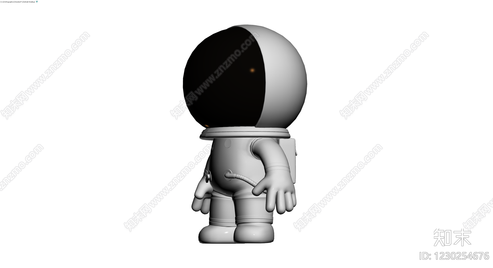 Q版宇航员模型3D模型下载【ID:1230254676】