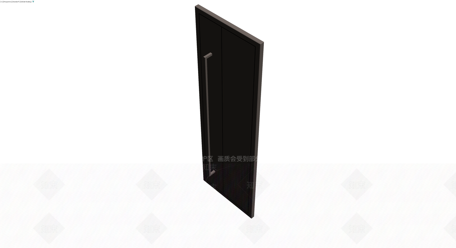 深灰双开门体3D模型下载【ID:1229639446】