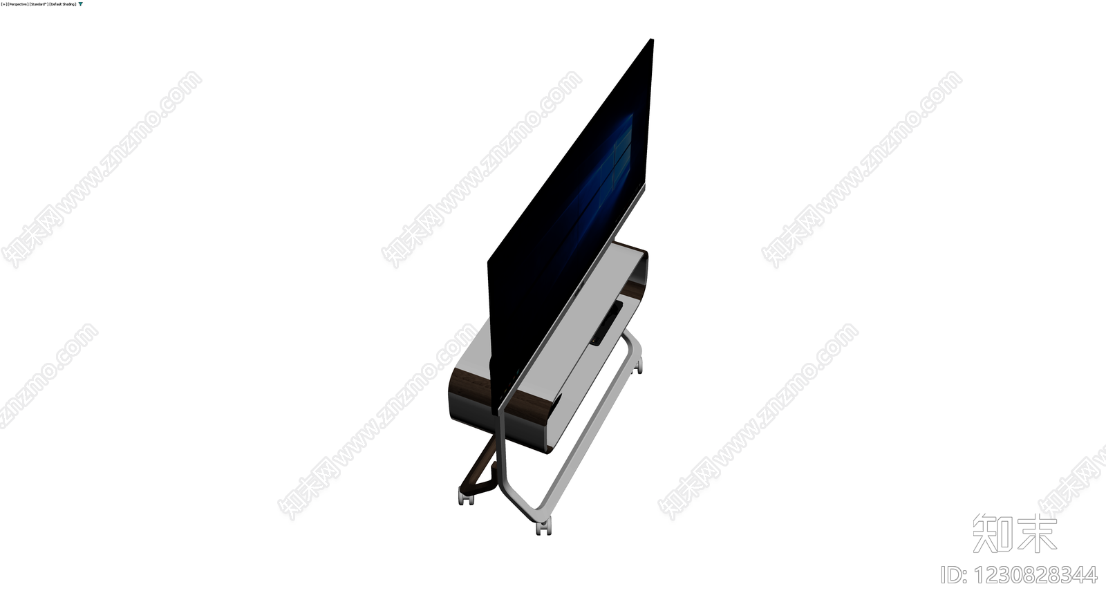 带轮电视置物架3D模型下载【ID:1230828344】
