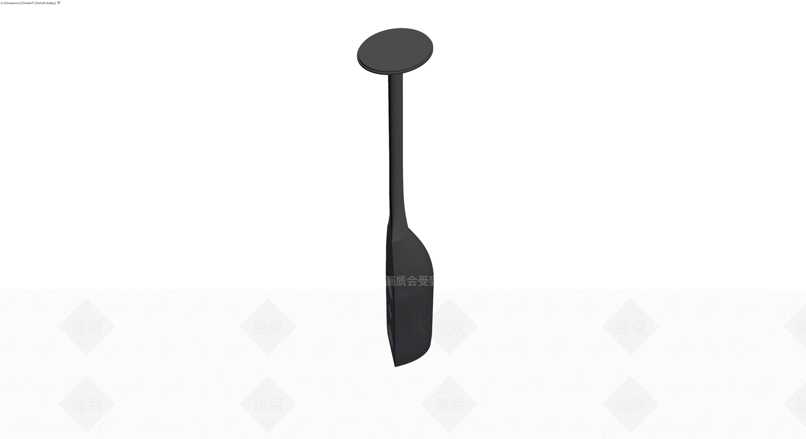 黑色多功能长柄厨具3D模型下载【ID:1230097458】